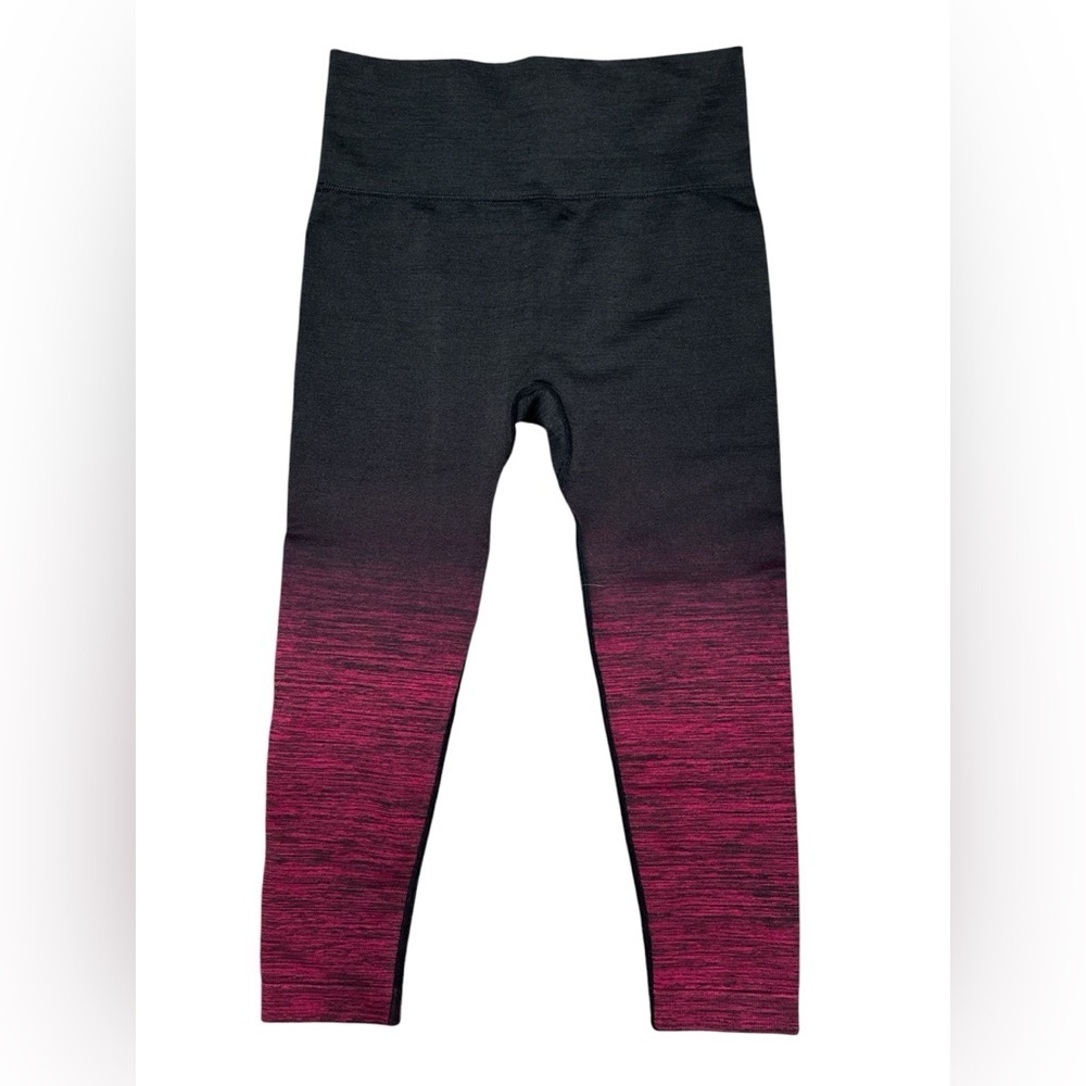 Code Fit - NWT - Gradient Leggings - Black and Pink Size Medium